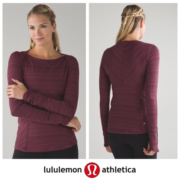 lululemon athletica Tops - Lululemon Catch Me Long Sleeve Run Top